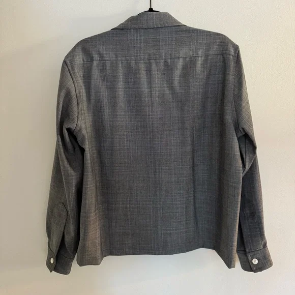 NEW | BODE Grey Shirt Jacket - Picture 4 of 13